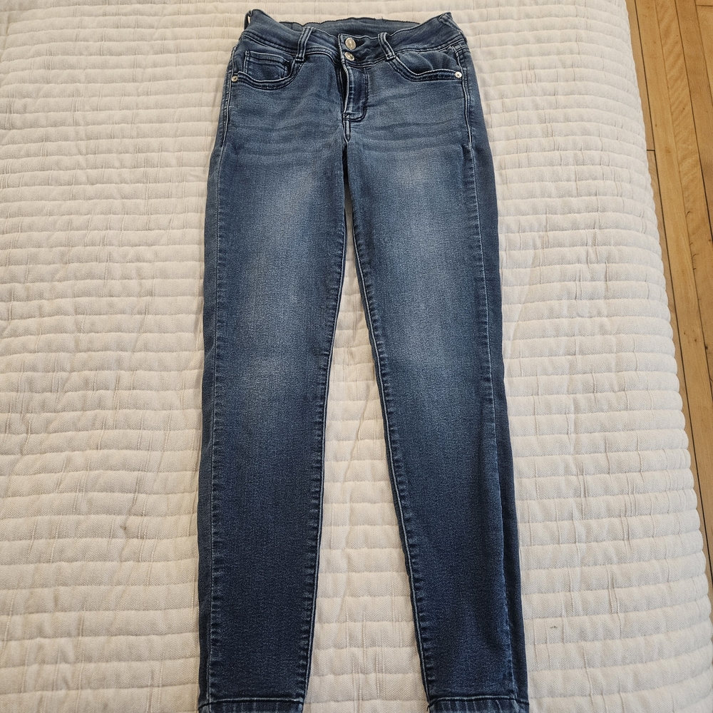 Wallflower Women's Skinny Jeans - Blue